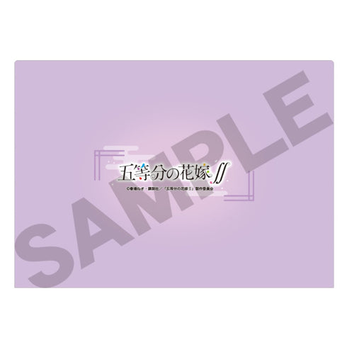 『五等分の花嫁∬ 』シングルクリアファイル 着物